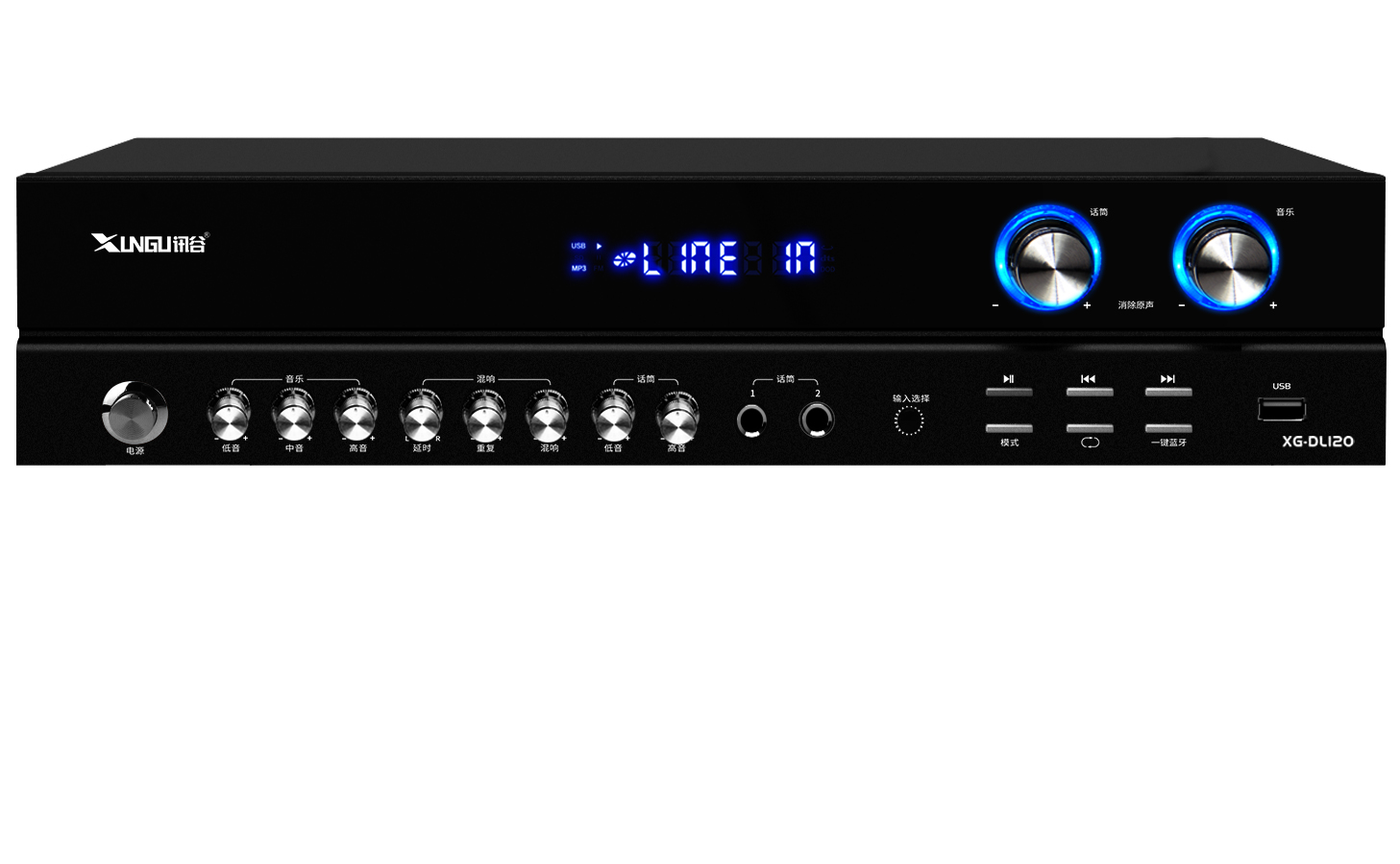 Bluetooth Power Amplifier for Karaoke & Commercial Audio